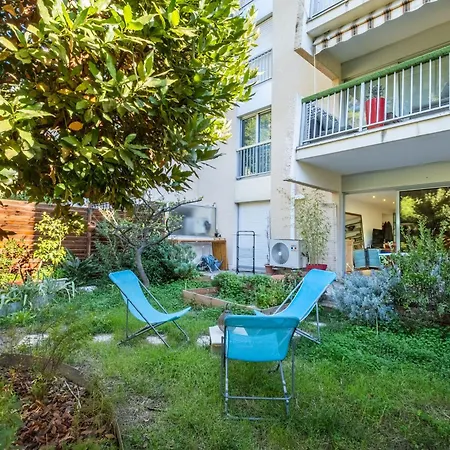 Spacieux En Rez De Jardin Nice